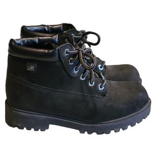 Skechers Waterproof Work Boots with Dust Bag